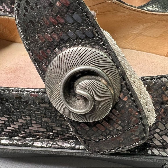 alegria shoes size 36 Multicolored Snakeskin Pattern...GENTLY USED nb - Picture 8 of 12